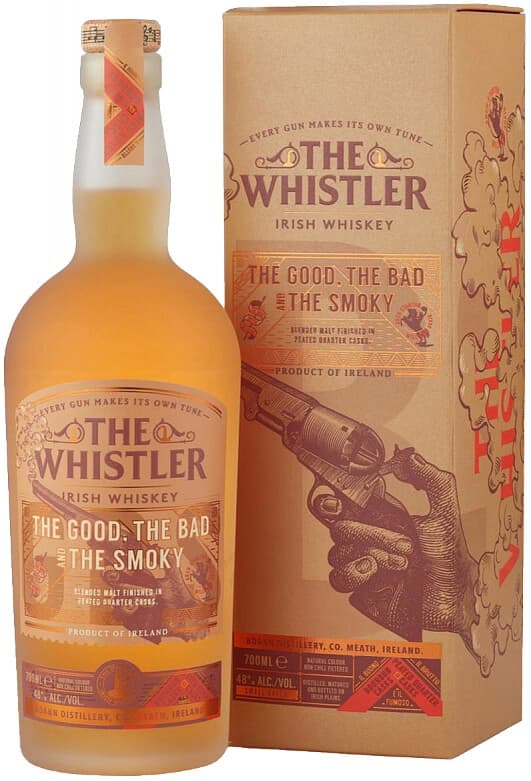 Виски "The Whistler" the Good, the Bad, the Smoky Blended Malt, gift box