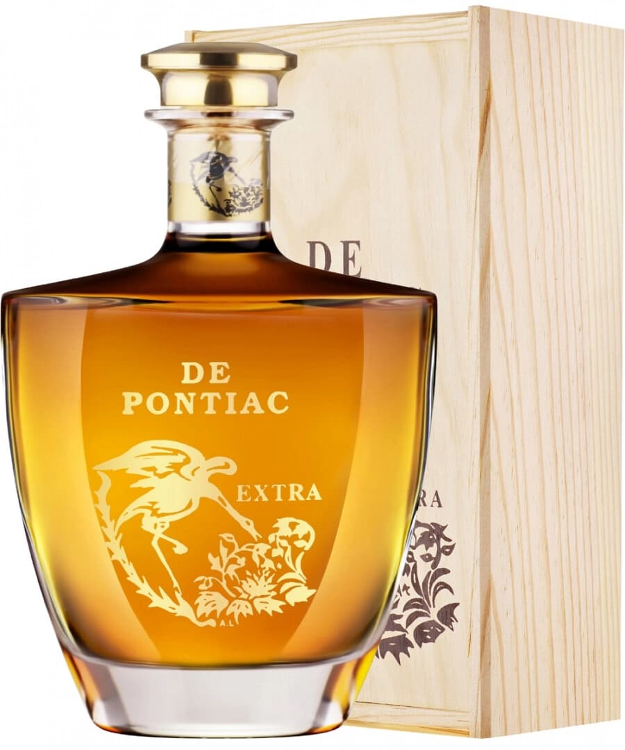 Арманьяк "De Pontiac" Extra, Bas-Armagnac AOC, wooden box