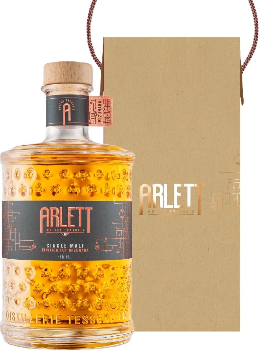 Виски "Arlett" Single Malt Finition fut Mizunara, gift box