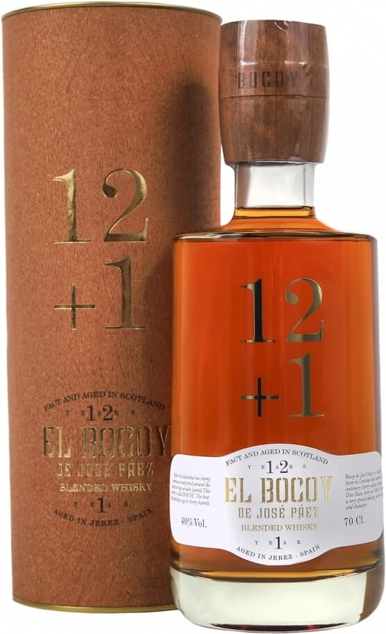 Виски Bodegas Dios Baco, "El Bocoy de Jose Paez" Blended 12+1 Years Old, in tube