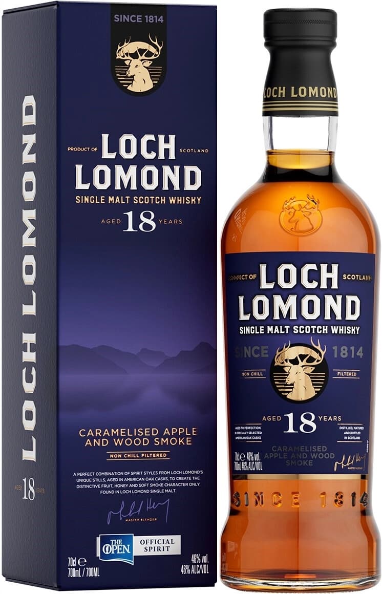 Виски "Loch Lomond" 18 Years Old, gift box