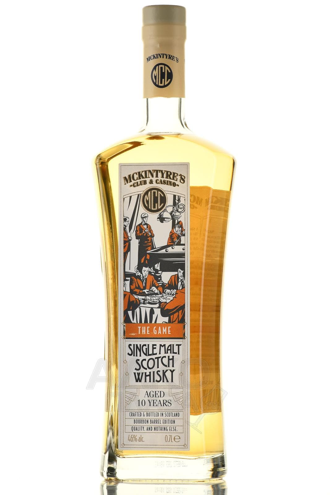 McKintyre’s The Game 10 YO Bourbon Barrel Edition