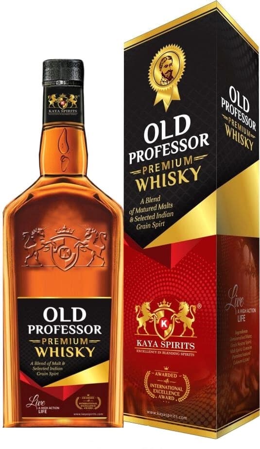 Виски "Old Professor" Premium Whisky, gift box