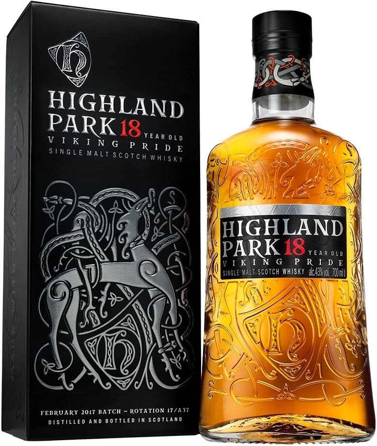 Виски Highland Park, "Viking Pride" 18 Year Old, gift box