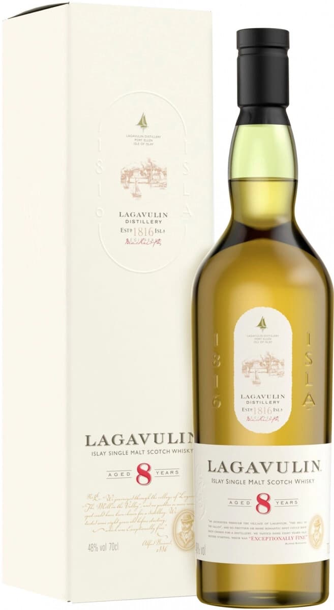 Виски "Lagavulin" 8 Years Old, gift box