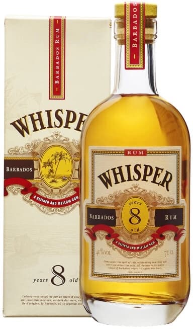 Ром "Whisper" 8 Years Old, gift box