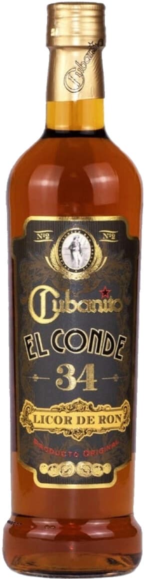 Ликер "Cubanito" El Conde 34