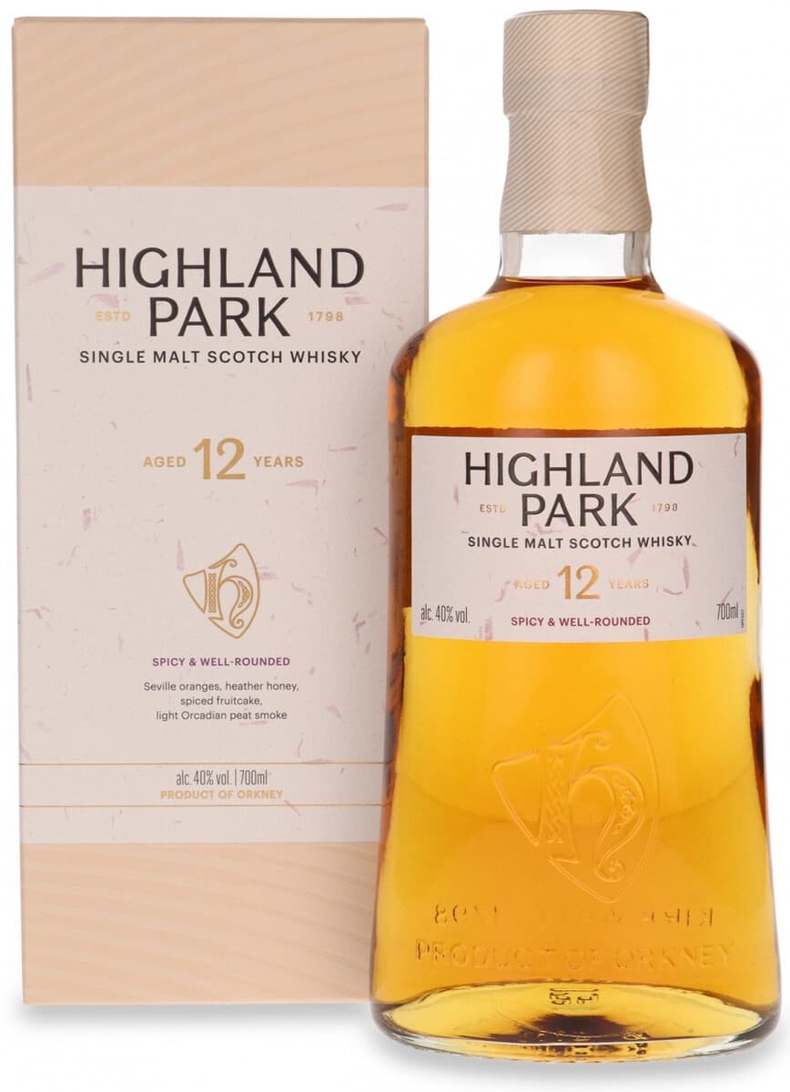 Виски Highland Park, "Viking Honour" 12 Years Old, with box