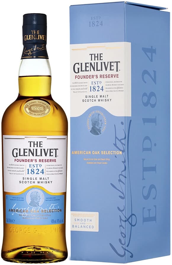 Виски The Glenlivet "Founder's Reserve", gift box