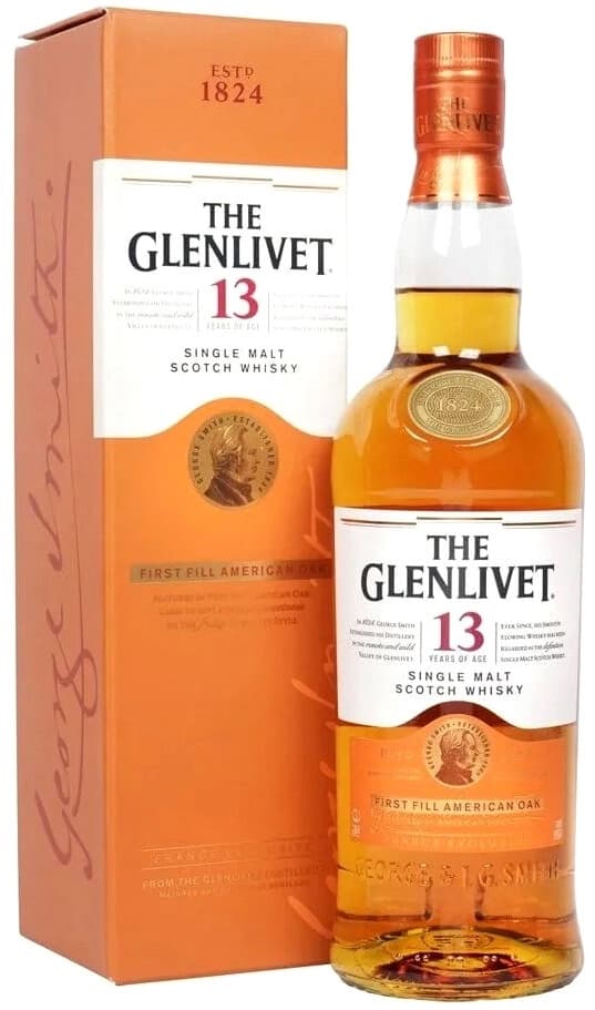 Виски "The Glenlivet" 13 Years Old, gift box