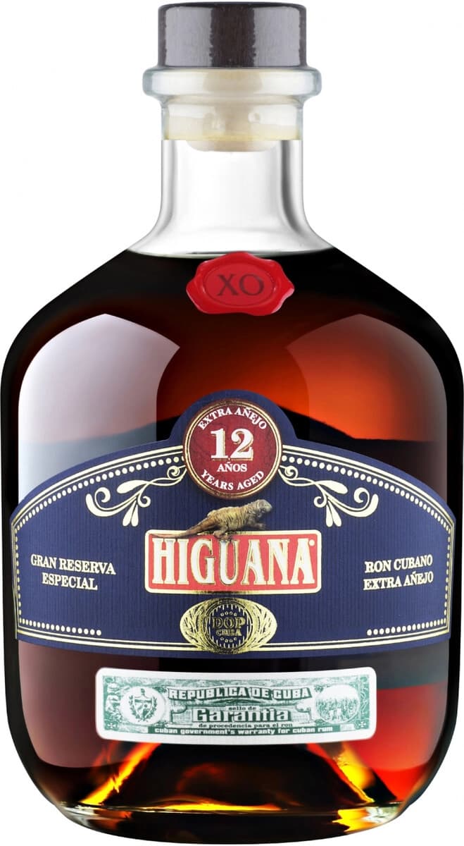 Ром "Higuana" Extra Anejo Gran Reserva 12 Anos