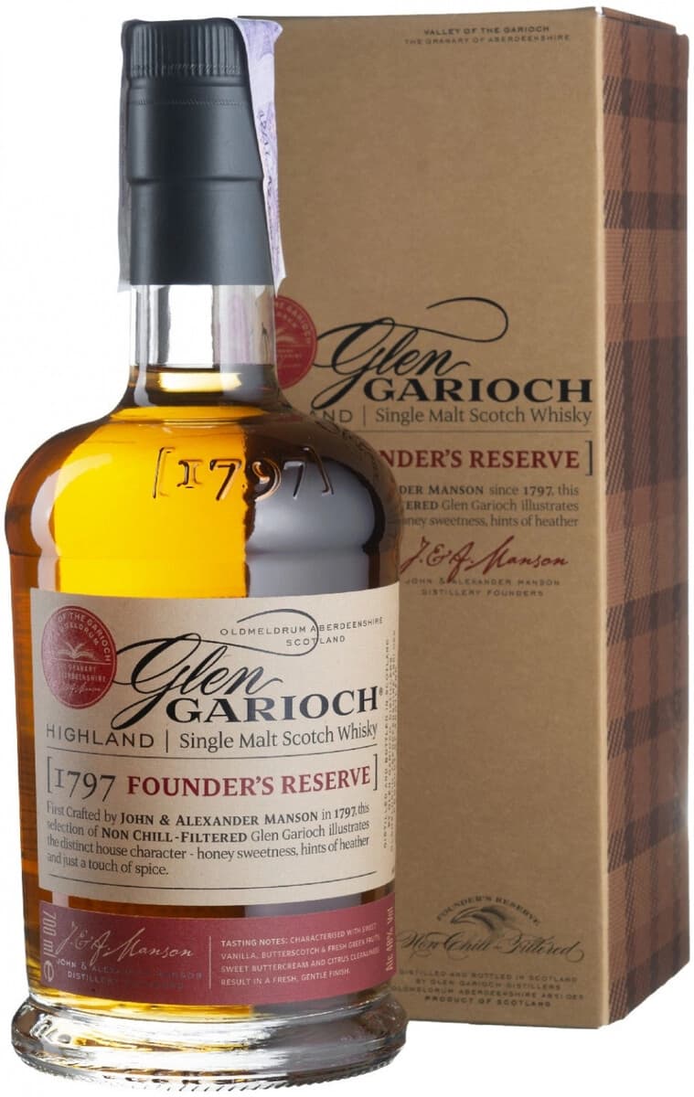 Виски "Glen Garioch" 1797 Founders Reserve, gift box