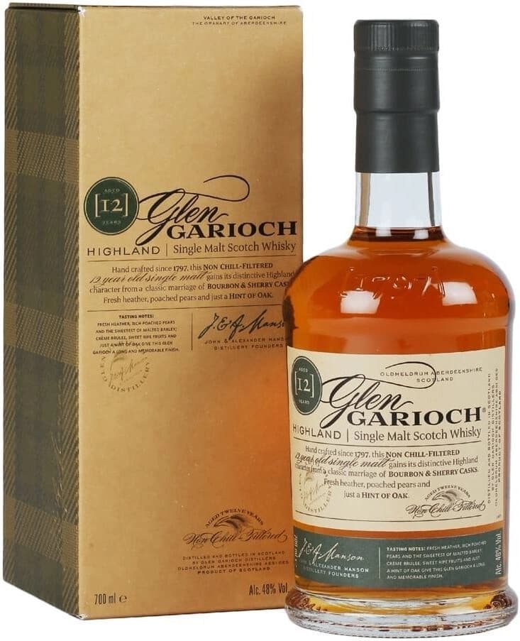 Виски "Glen Garioch" 12 Years Old, gift box