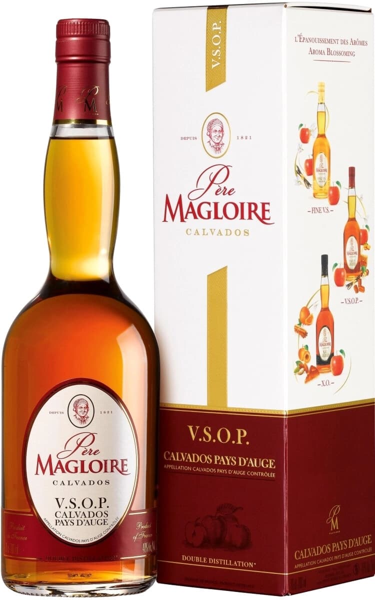 Кальвадос "Pere Magloire" VSOP, gift box