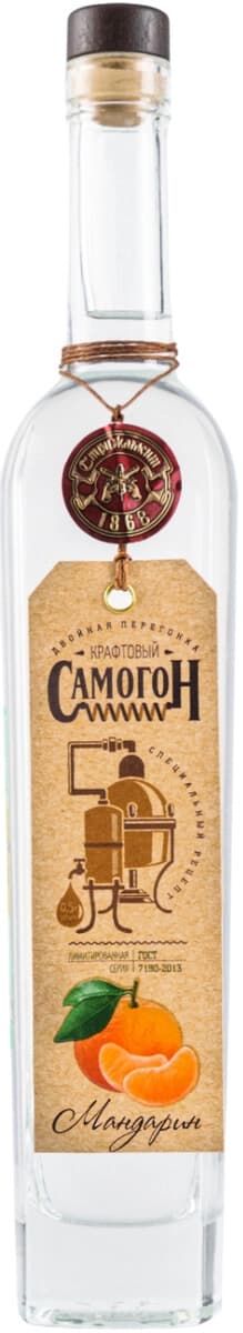 Ликер Стрижамент, Самогон крафтовый "Мандарин", настойка горькая