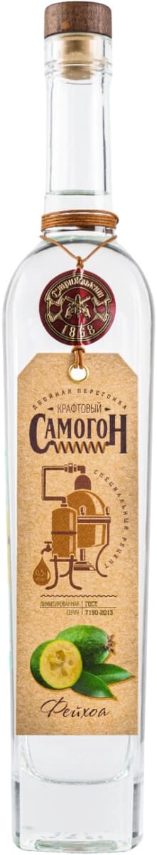 Ликер Стрижамент, Самогон крафтовый "Фейхоа", настойка горькая