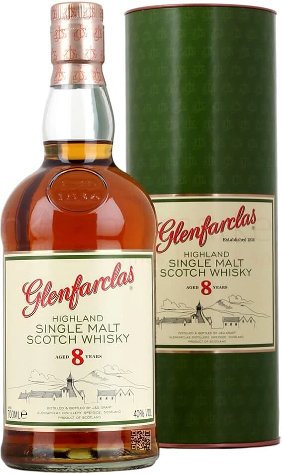 Виски "Glenfarclas" 8 Years, in tube