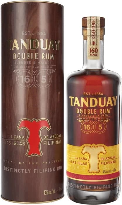 Ром "Tanduay" Double Rum, in tube