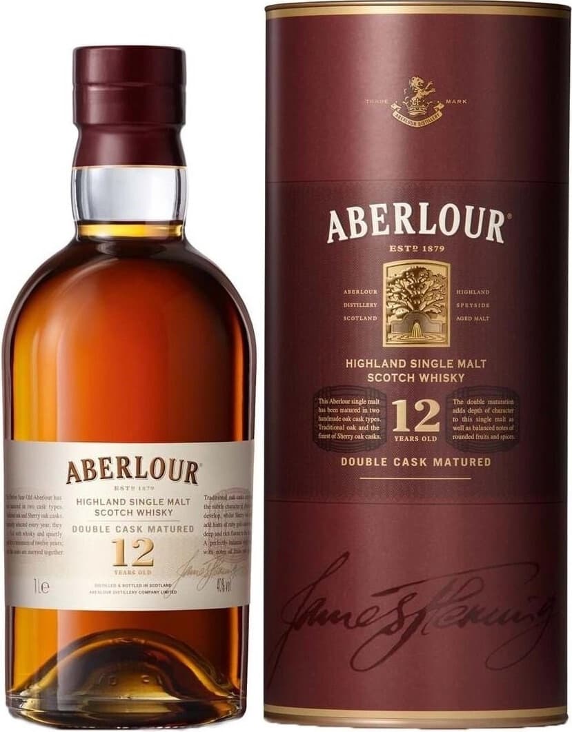 Виски Aberlour 12 Years Old Double Cask, in tube