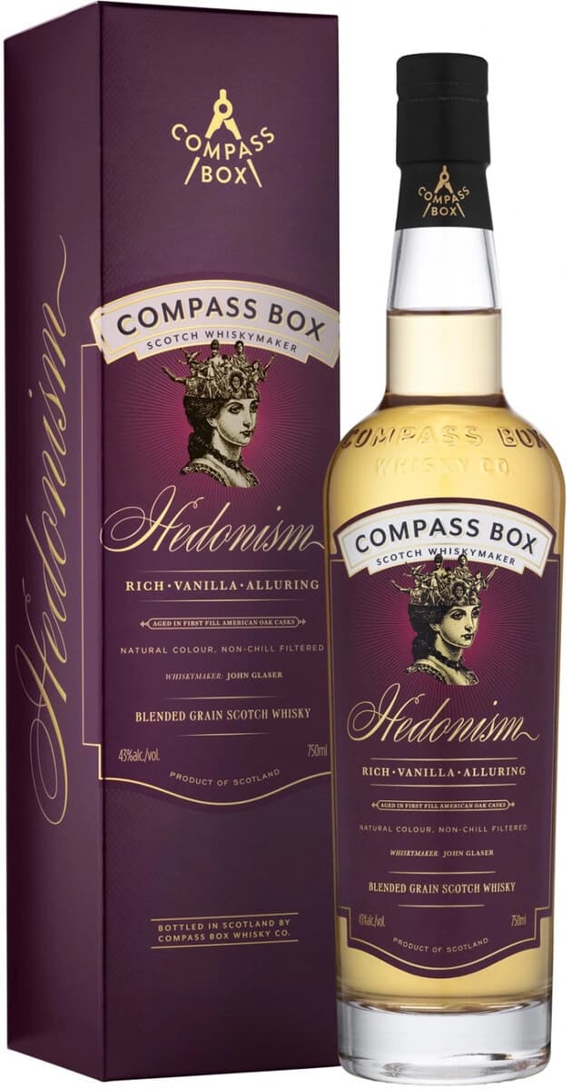Виски Compass Box, "Hedonism", gift box