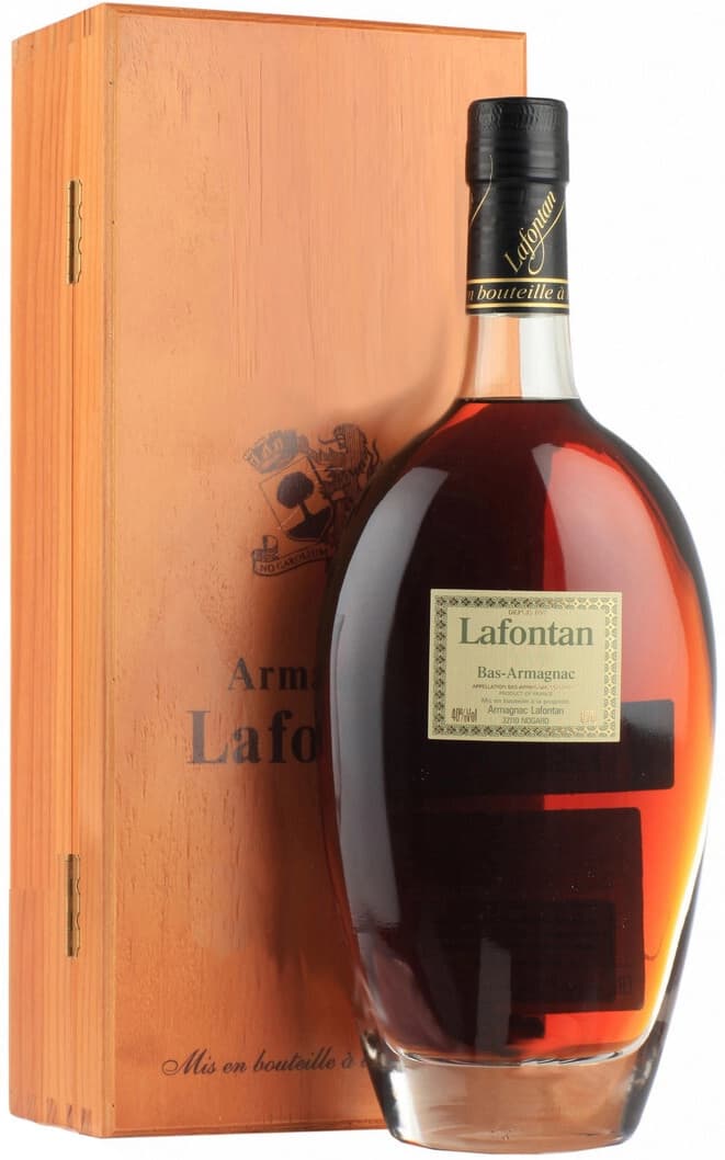 Арманьяк "Lafontan" Millesime, 1980, wooden box