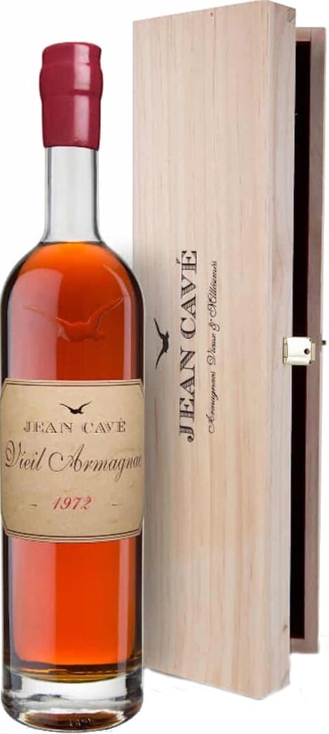 Арманьяк Jean Cave, Vieil Armagnac AOC, 1972, wooden box