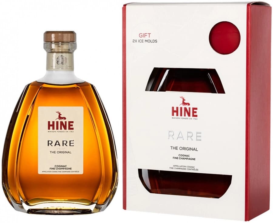 Коньяк "Hine" Rare VSOP, gift box with 2 ice molds