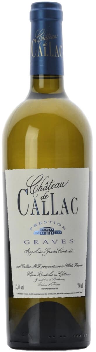Вино Chateau de Callac "Prestige" Blanc, Graves AOC, 2022